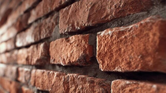 Close-up of a brick wall texture