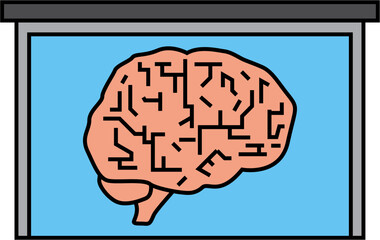 Neural Brain Network Vector for AI and Data Science Concepts