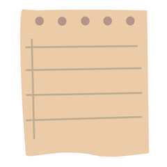 Sticky Notes Illustration Vector