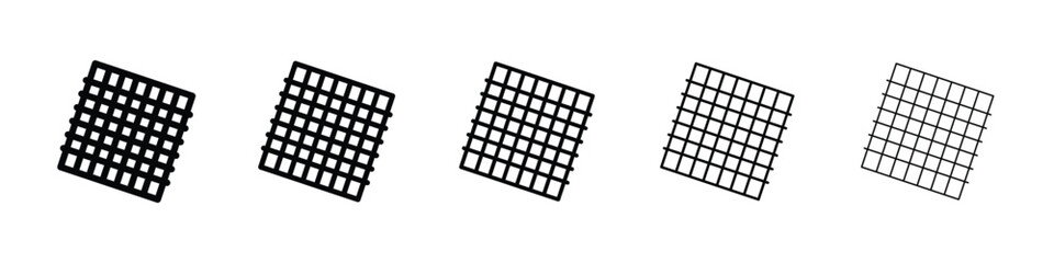 Mosquito net icon for mobile concept and web design.