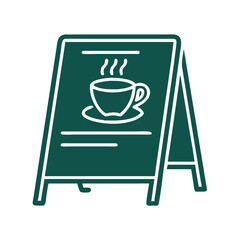Coffee shop signboard 
