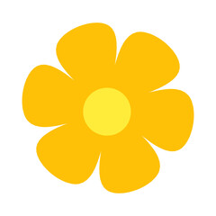 flower nature icon doodles illustration 