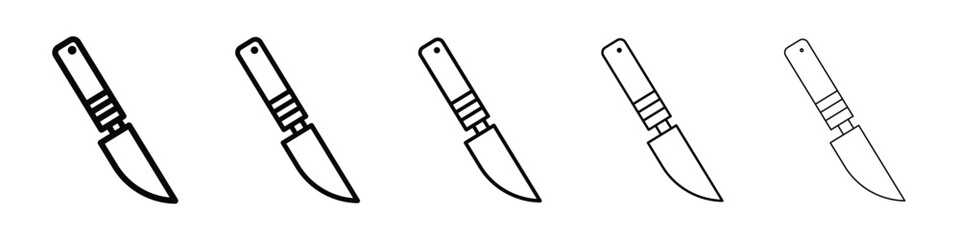Scalpel icon for mobile concept and web design.