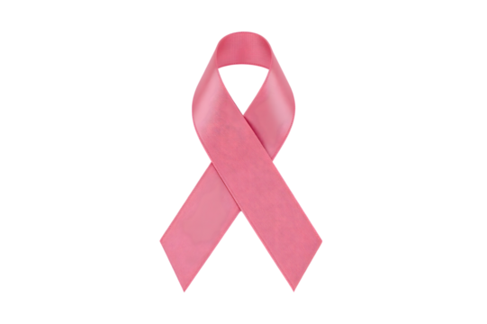 Pink ribbon, symbol of breast cancer awareness