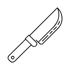 Obraz premium Knife icon isolate 