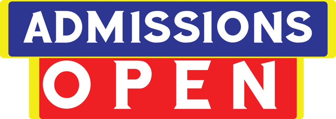 Fototapeta premium enroll now admission open educational banner social media post template