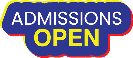 enroll now admission open educational banner social media post template