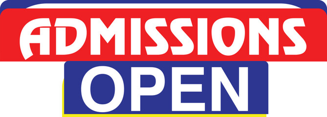 enroll now admission open educational banner social media post template