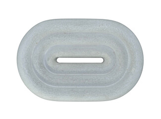 Concrete template podium pedestal for show cosmetic or skin care products display on transparent background png file