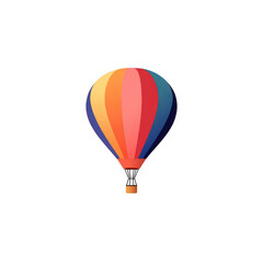 Obraz premium Colorful Hot Air Balloon