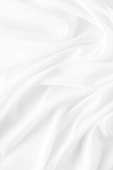 Soft White Fabric Texture for Elegant Design Background or Drapery