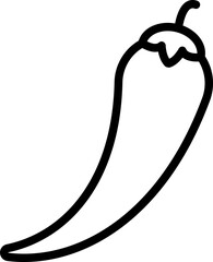 Chilli Vector Icon Stock Illustration