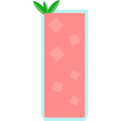 Coctail Drink Illustration