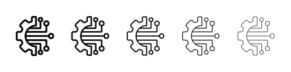 Technology icon for mobile concept and web design.