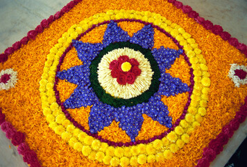 indian festival flower decoration India