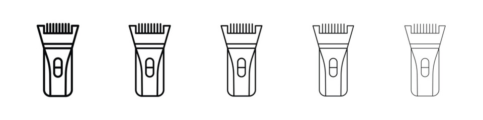 Trimmer icon for mobile concept and web design.