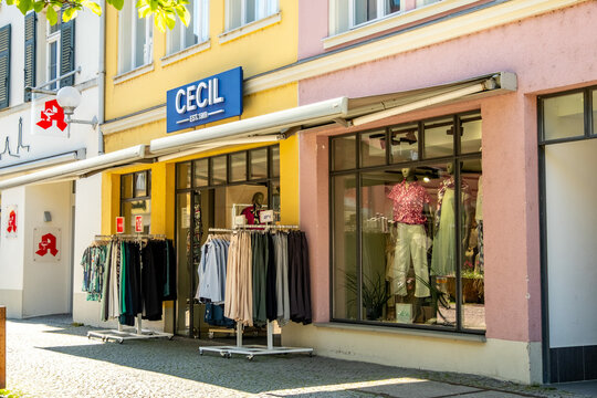 Street View of Cecil Clothing Store in Lindau, Lake Constance, Germany