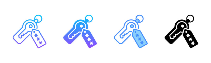 Token Multi Style Icon Set