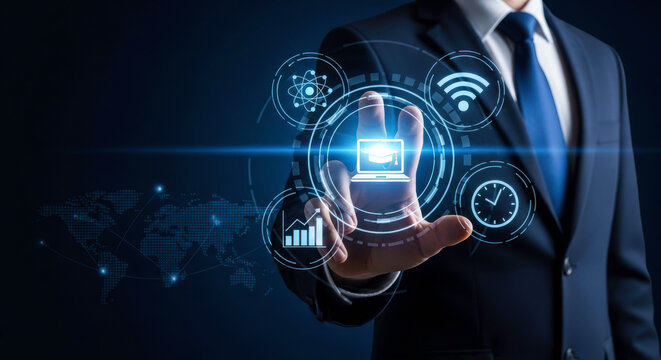 Digital education technology online learning internet business science time management data analysis