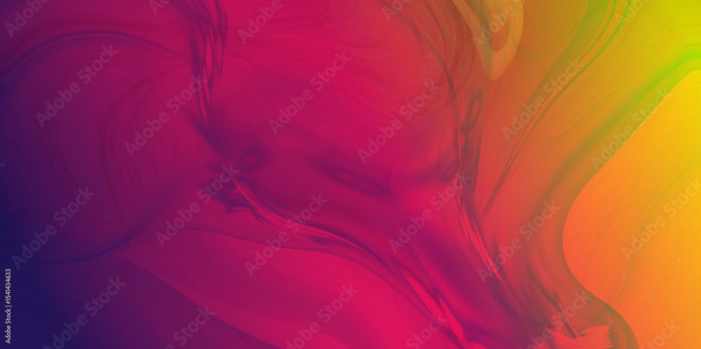 Poster Best Waves background Design, pink and blue color. Modern colorful gradient background with wave silk . Abstract pattern lines, waves. Vector layout for business background Modern cover design.