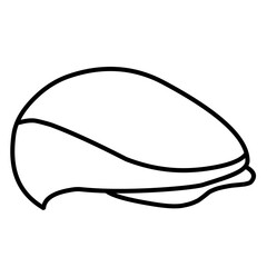 Doodle hat vector