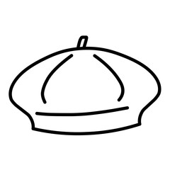 Doodle hat vector