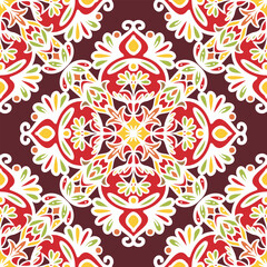 250641 colorful line scribble seamless repeat pattern, seamless floral scribble pattern background, motifs floral hand drawn, scribble style, ogee pattern, design for seamless floral pattern, printing