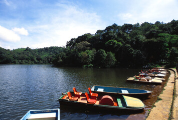 Pookot lake, Wayanad, Kerala, India