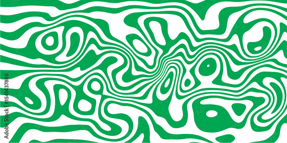 Poster blue flow map background – minimal topographic line design.