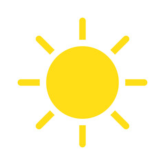 sun icon yellow