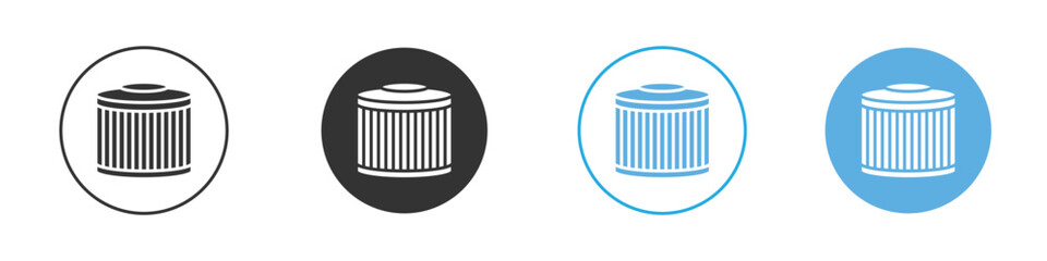 Air filter icon Logo Template Design set