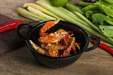 Delicous steamed Spider crab Claws