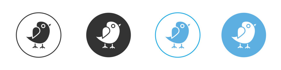 Bird icon Logo Template Design set