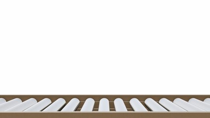 Industrial Roller Conveyor System Modern Warehouse Logistics Empty Transportation Belt