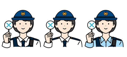 女性警察官1 だめ