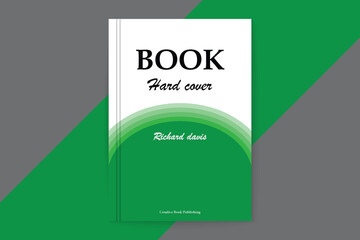 Vector creative and modern book cover design template