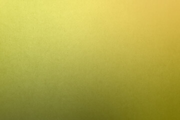 Bright olive green tone color paint on blank eco environmental friendly cardboard box paper texture background with space minimal simple style 