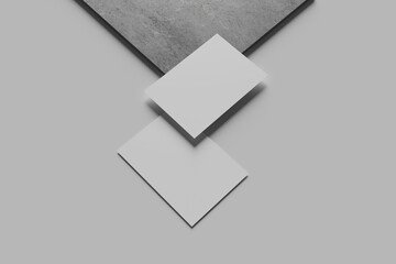 Elegant Blank A4 Poster Mockup