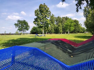 Liegen im Park