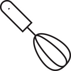 Hand Mixer Vector Icon Stock Illustration