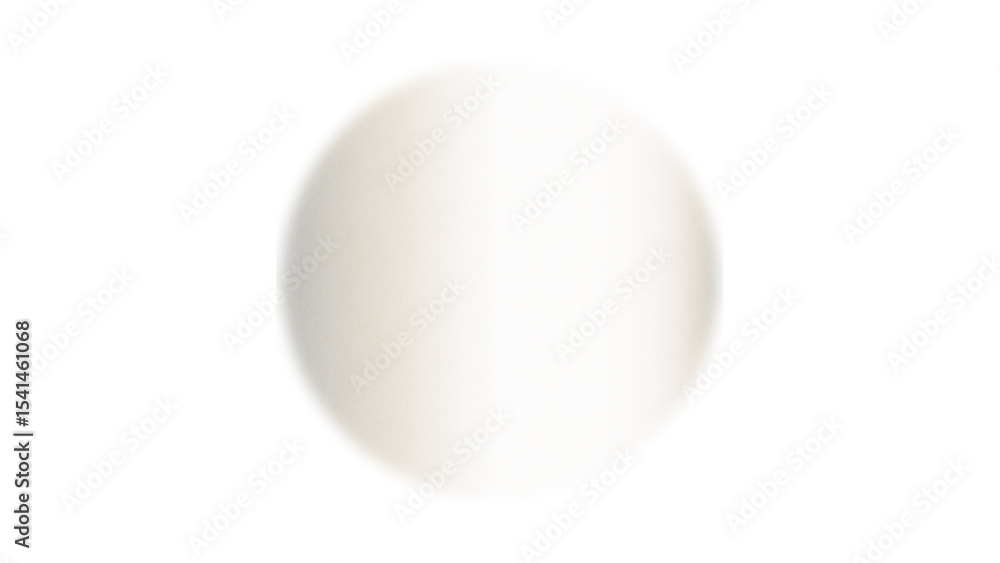 Poster soft gradient orb overlay element