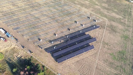 Solar panel mounting construction renewable energy