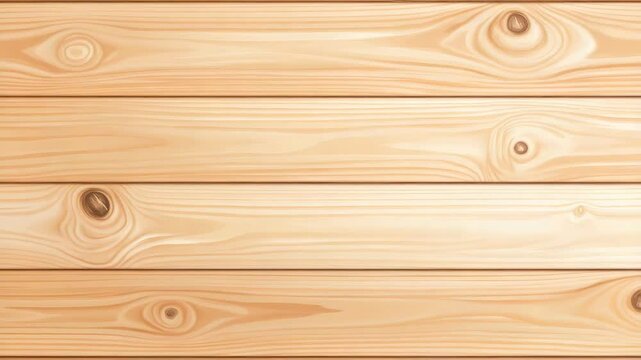 Natural wood texture with light brown plank surface and visible grain pattern, creating warm rustic background and smooth wood texture pattern perfect for design projects