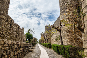 The castle of the village of Montemor-o-Velho in Portugal is the main fortress of the Baixo Mondego...