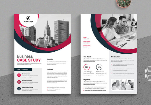 Case Study Flayer Template