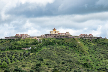 The Fort Nossa Senhora da Graca or Fort Conde de Lippe north of the city of Elvas in Alentejo, Portugal.