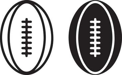 Quarterback Passing Silhouette

American Football Tackle Scene Vector

Helmet and Ball Sports Icon Design

Running Back Charging Silhouette

Touchdown Celebration Pose Vector