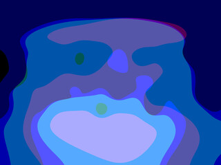 Top view, abstract blurred geometric pure light blue sky color background texture for graphic design or illustration advertising product, 3d room, colorful backdrop, business, marketing