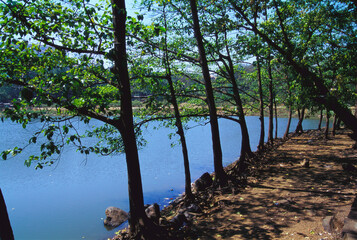 View of lake at Khandala, Maharashtra, India