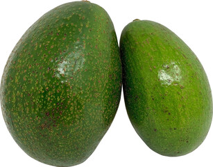 Avocados Without Background